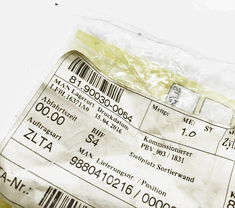 MAN\New Flyer Cheese Head Screw 81.90030-0064 (6312929) NOS