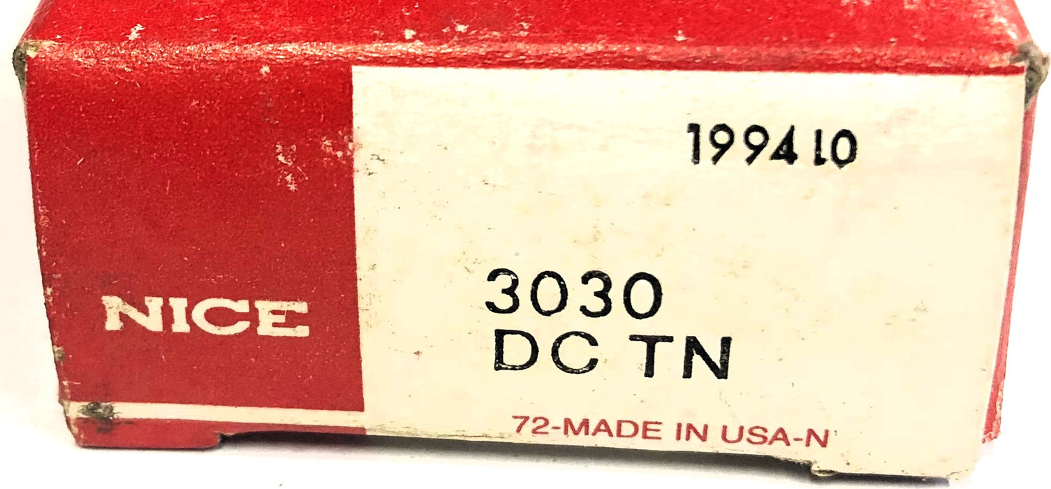 Nice Double Sealed Ball Bearing 3030DCTN [Lot of 2] NOS