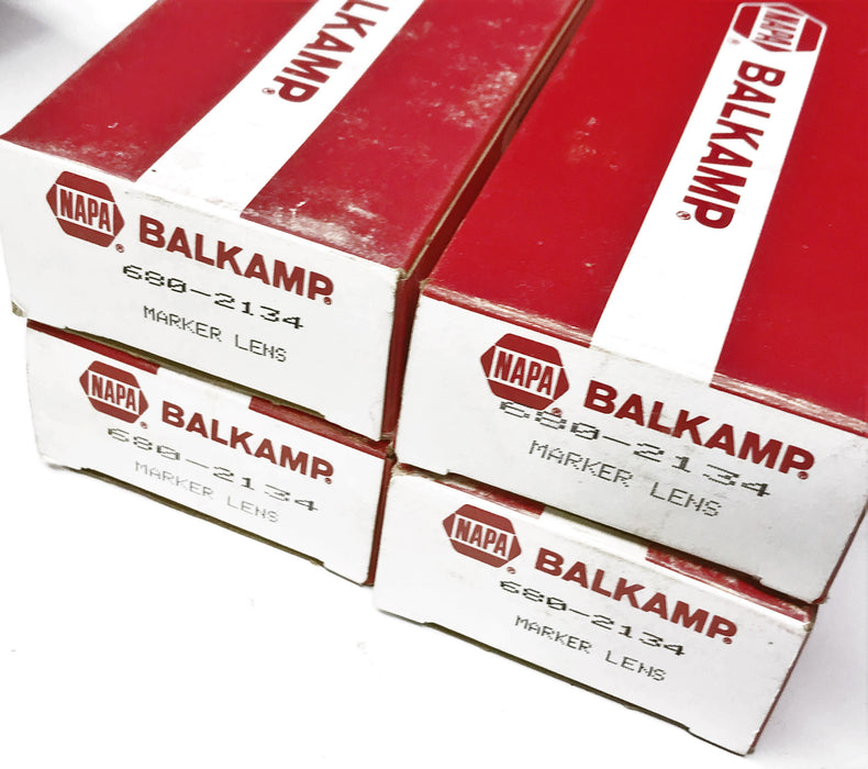 Napa Balkamp Red Marker/Clearance Lens 680-2134 [Lot of 4] NOS