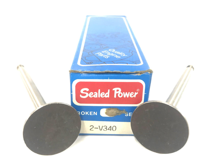 Sealed Power Engine Exhaust Valve Set (2 Pcs) 2-V340 (V340) NOS