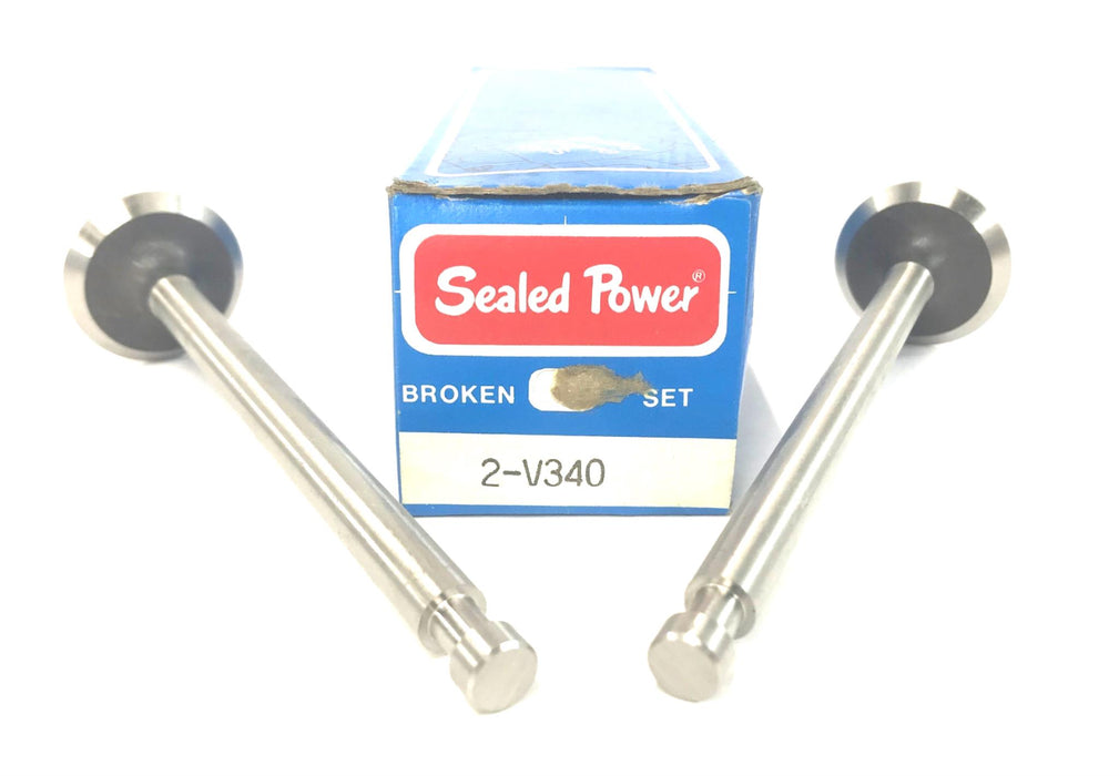 Sealed Power Engine Exhaust Valve Set (2 Pcs) 2-V340 (V340) NOS