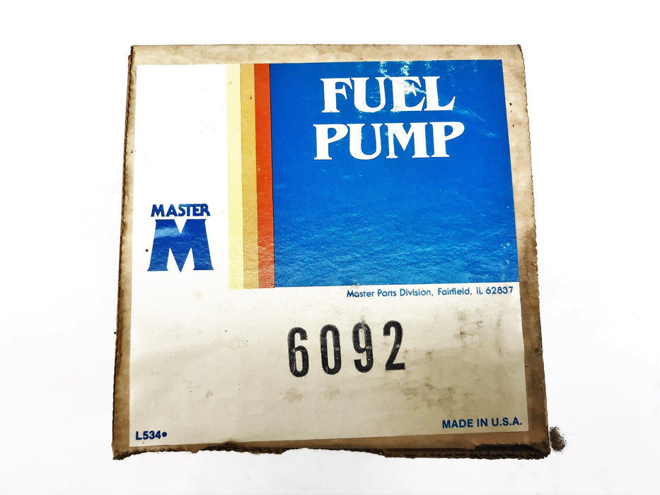 Master Fuel Pump Assembly 6092 NOS