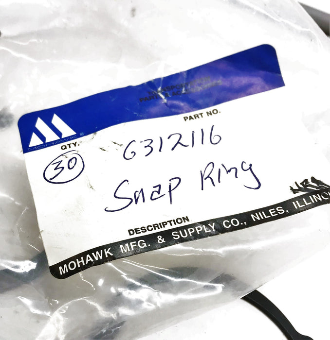 New Flyer Snap Ring 6312116 [Lot of 7] NOS