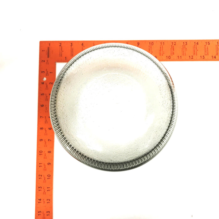 Hubbell Kemlux III 7-3/4 inch Ribbed Low Glare Glass Globe KG40 NOS