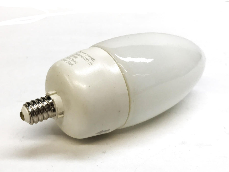 TCP 14W Torpedo Candelabra Base Light Bulbs 10714C [Lot of 11] NOS