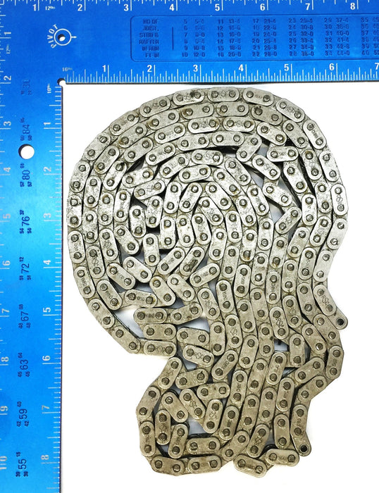 RSC 9' Single Strand Roller Chain w/o Connecting Link 06B NOS