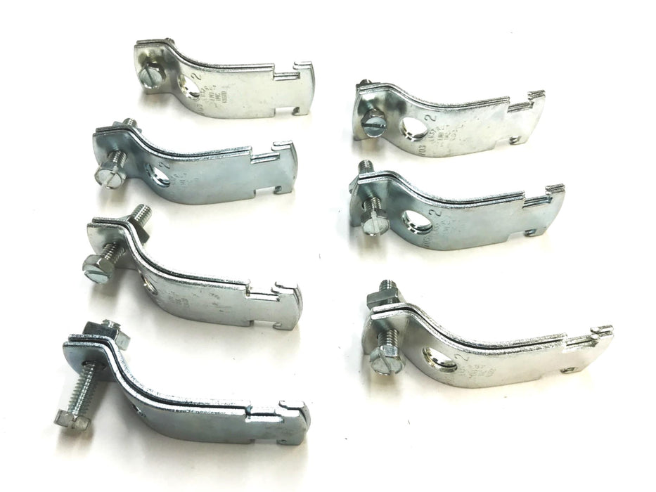 Thomas & Betts Galvanized Steel Rigid Conduit Clamp 703-2EG [Lot of 7] NOS