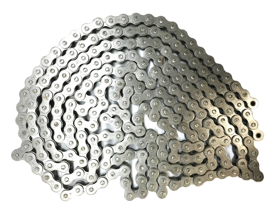 Unbranded 10' Single Strand #40 Roller Chain w/o Connecting Link NOS