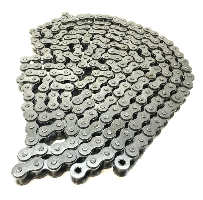 Unbranded 10' Single Strand #40 Roller Chain w/o Connecting Link NOS
