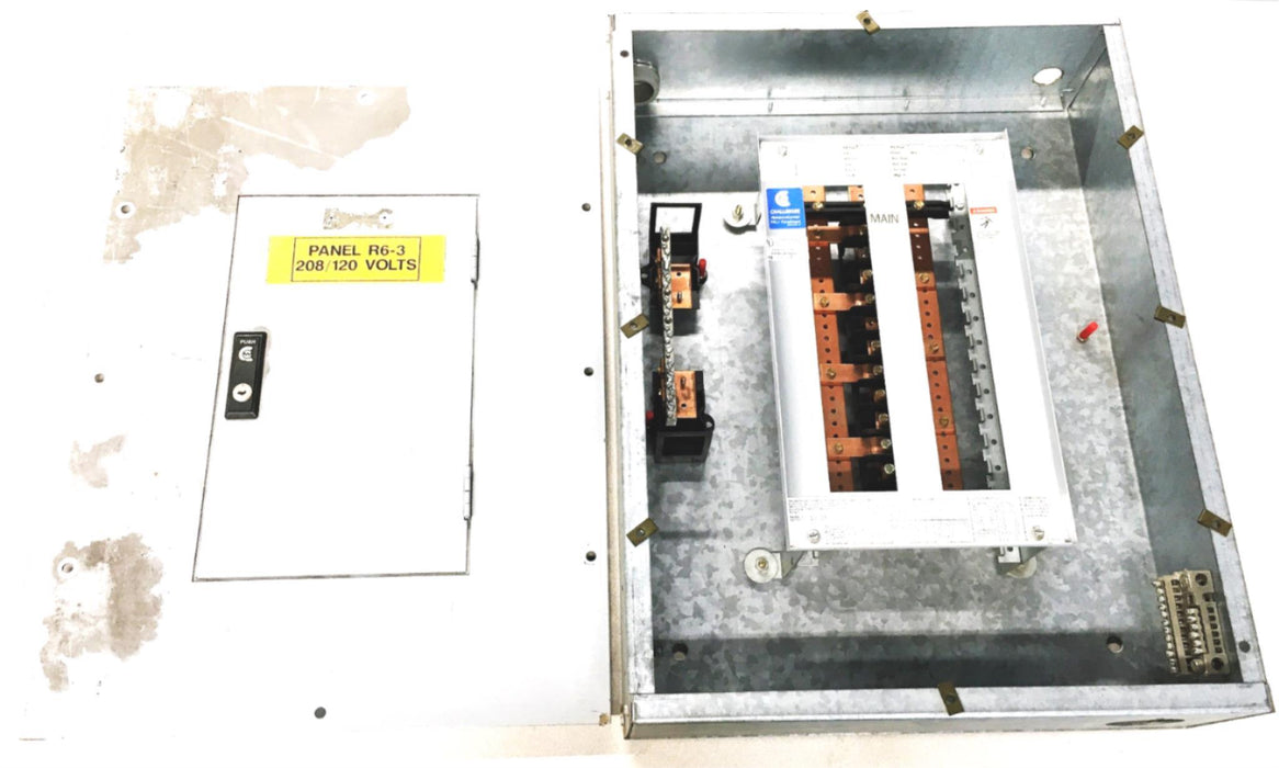 Westinghouse Challenger PowerMaster 3PH 4W PRL1 Panel Board YS2027 (735570) USED