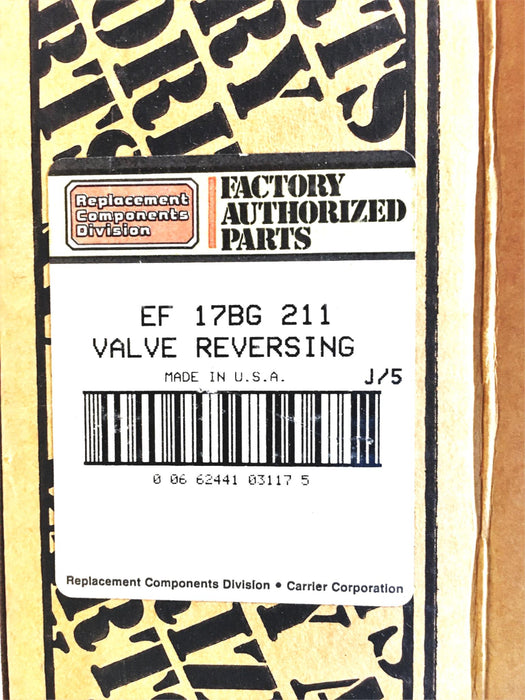 Carrier Valve Reversing EF17BG211 NOS