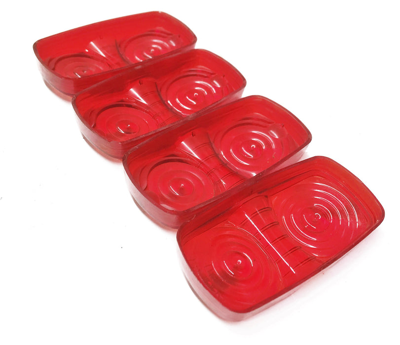 Peterson Red Marker Clearance Lens 138-15 [Lot of 4] NOS