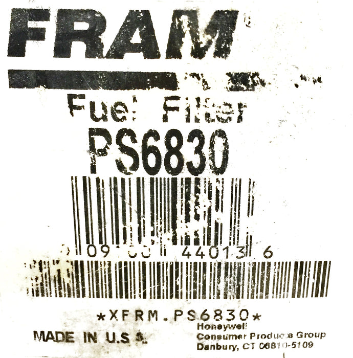 Fram Fuel Filter PS6830 NOS