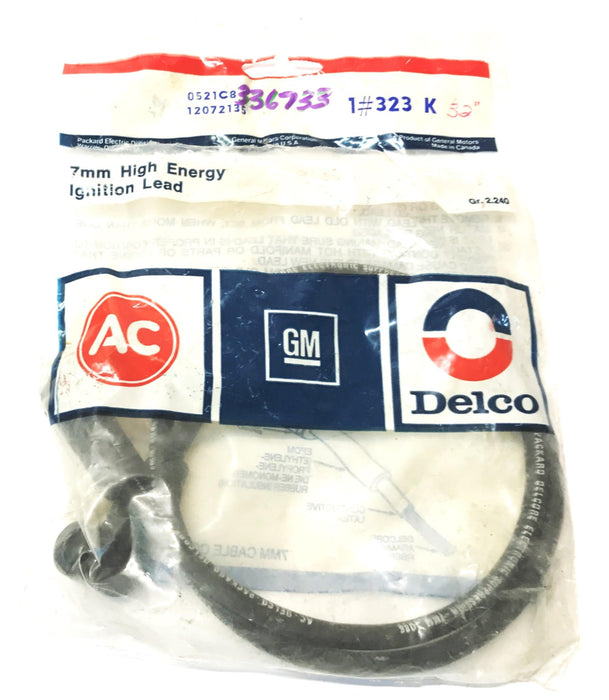 AC Delco OEM 7mm High Energy Ignition Lead 12072135 #323K NOS