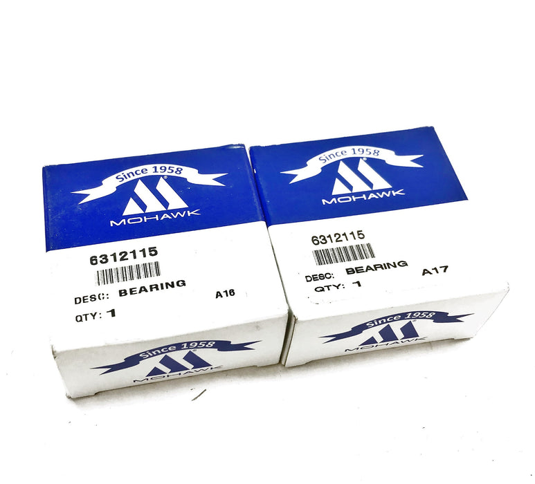Mohawk Bearing 6312115 [Lot of 2] NOS