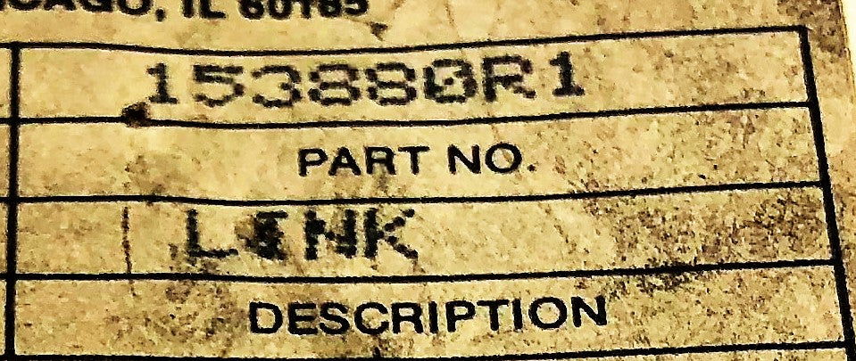 International Link Tail Pipe Support 153880R1 NOS