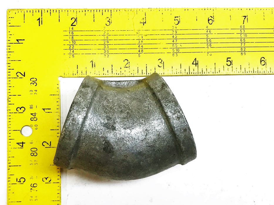 Unbranded Galvanized 1-3/4" Female 45 Degree Elbow [Lot of 5] NOS
