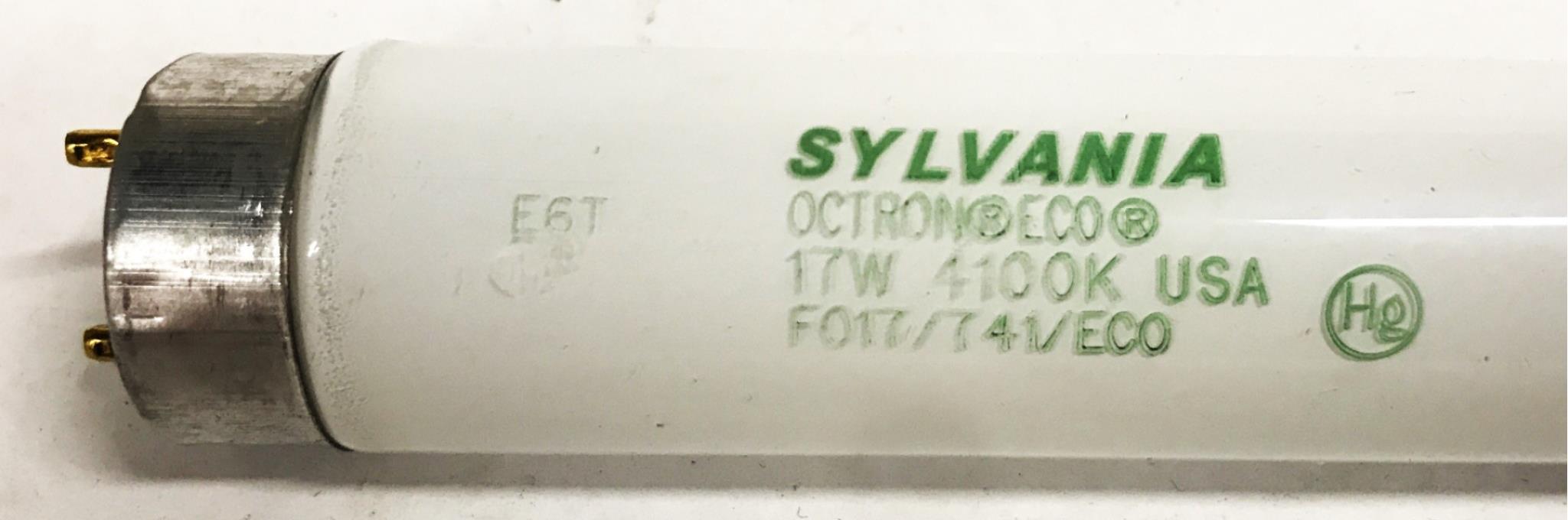 Sylvania Fluorescent Light Bulbs FO17/T41/ECO [Box of 23] NOS