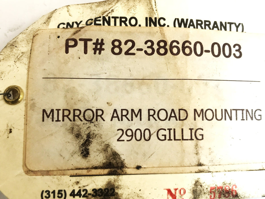 Gillig Transit Bus Driver Side Mirror Arm 82-38660-003 NOS