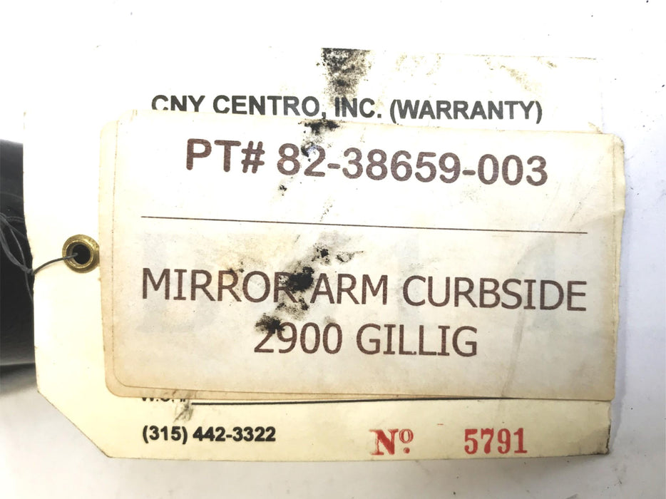 Gillig Curbside Mirror Arm 82-38659-003 NOS