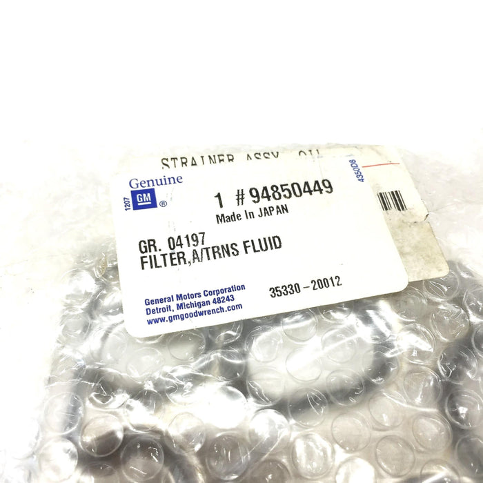 General Motors GM OEM Transmission Filter 94850449 NOS
