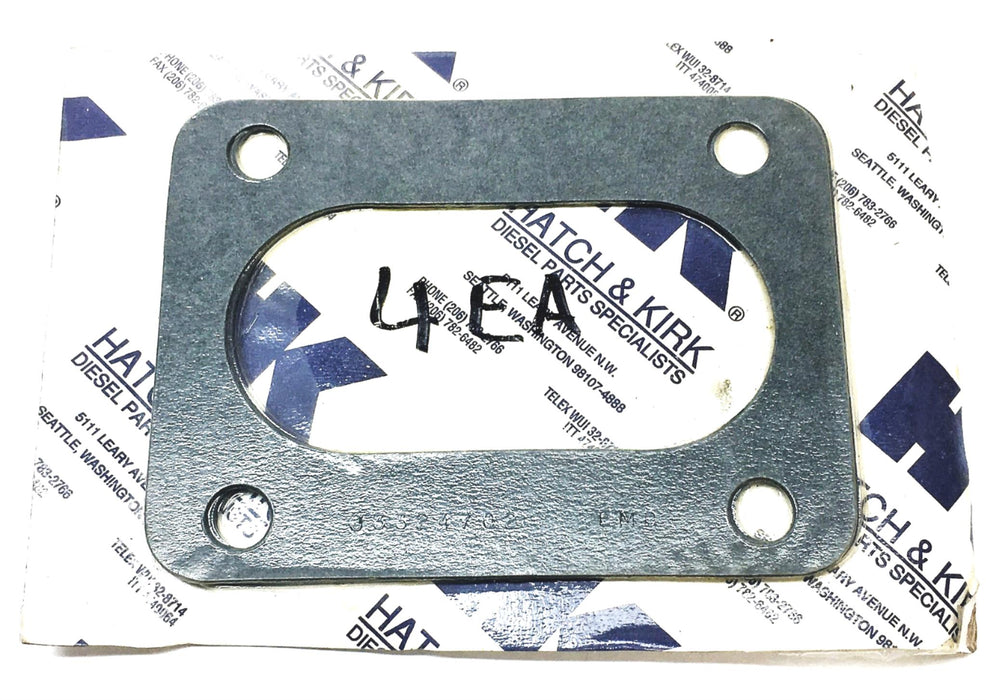 Hatch & Kirk EMD 4 Piece Gasket Set J3324702 NOS