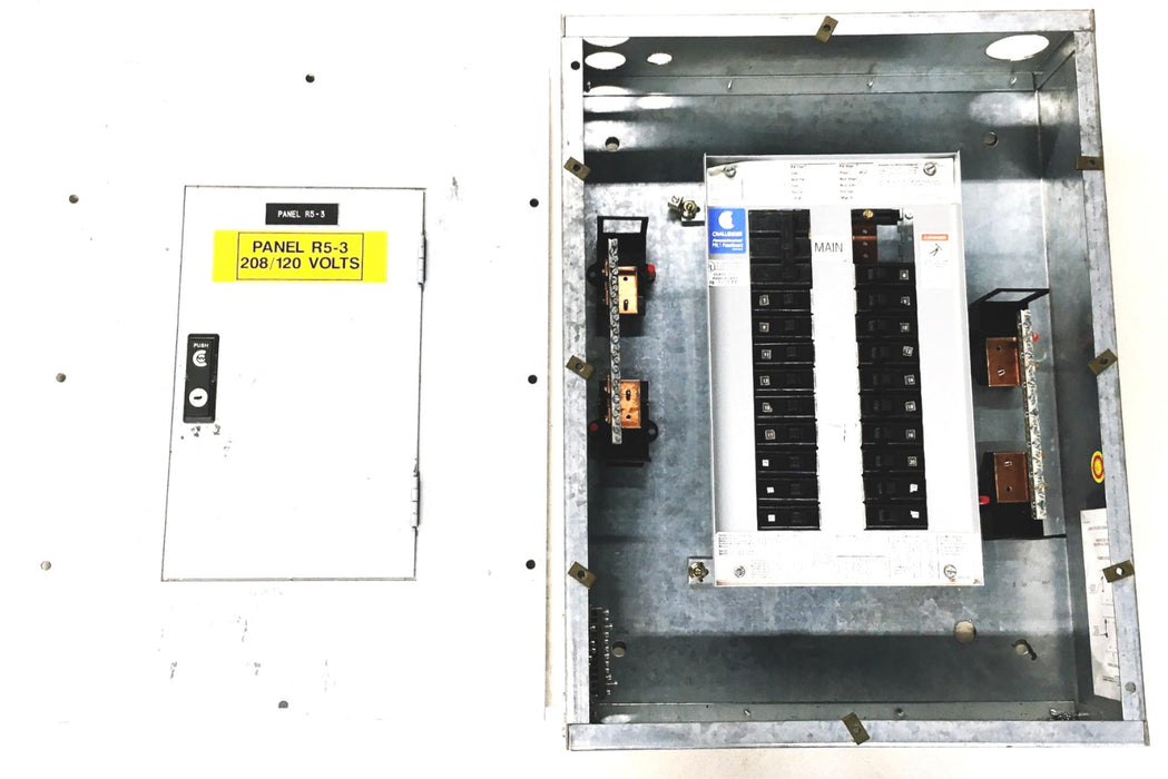 Westinghouse Challenger PowerMaster 3PH 4W PRL1 Panel Board YS2027 (735572) USED