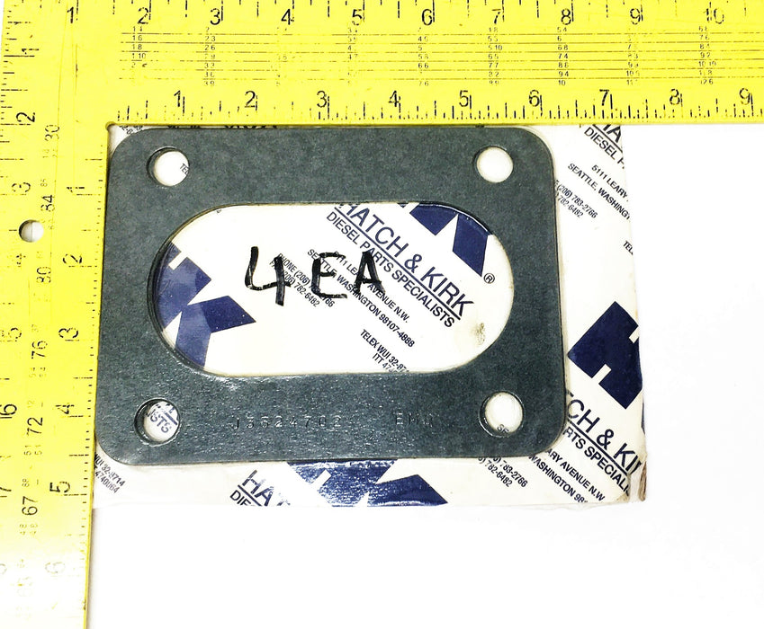 Hatch & Kirk EMD 4 Piece Gasket Set J3324702 NOS