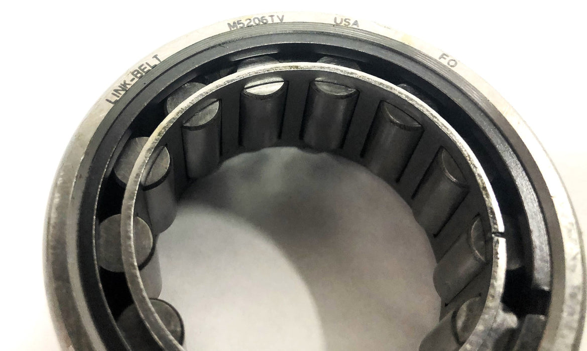 Link-Belt Cylindrical Roller Bearing Outer Ring And Roller Assembly M5206TV NOS