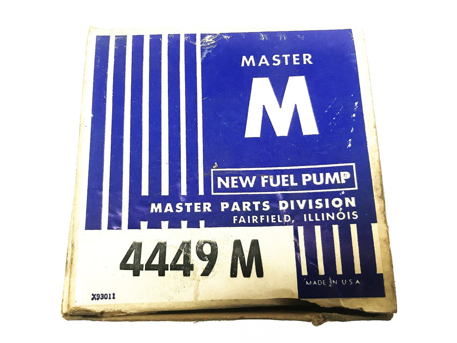 Master Fuel Pump Assembly 4449M NOS