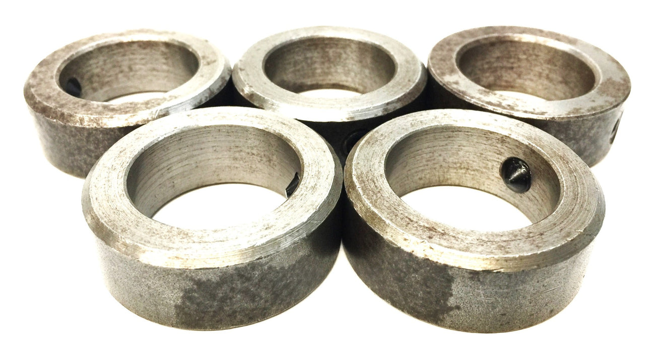 Unbranded 1-3/4" OD Shaft Stop Collar with Set Screw 1-1/4" ID [Lot of 5] NOS