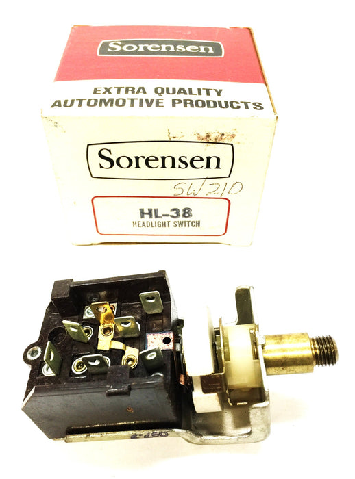 Sorensen Headlight Switch HL-38 (HL38) NOS
