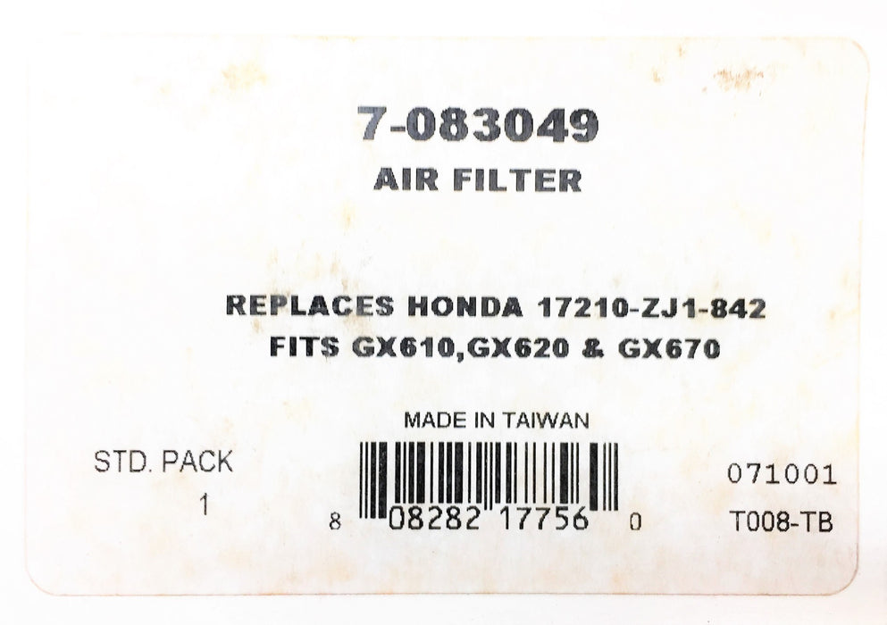 UNBRANDED Air Filter Element 7-083049 NOS