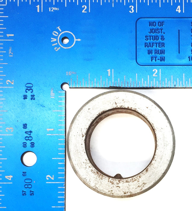 Unbranded 2" OD Shaft Stop Collar with Set Screw 1.32" ID [Lot of 3] NOS