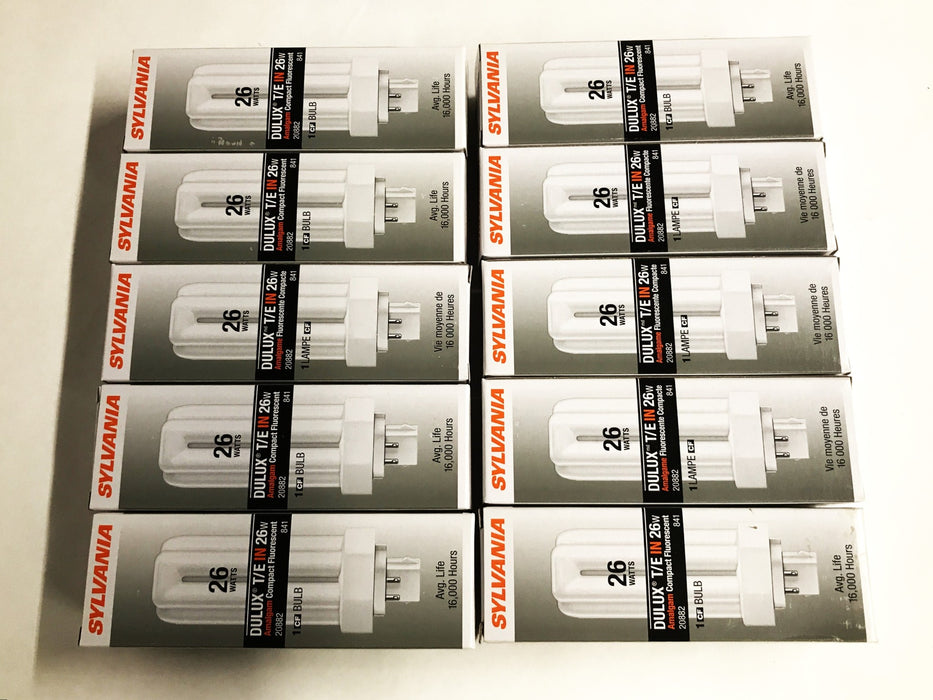 Sylvania CF26DT 26-watt Fluorescent Lamp 20882 [Lot of 10] NOS