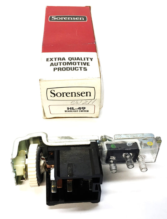 Sorensen Headlight Switch HL-49 (HL48) NOS
