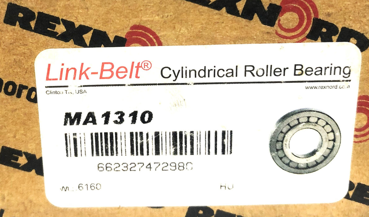 Link-Belt Cylindrical Roller Bearing Inner Ring MA1310 NOS