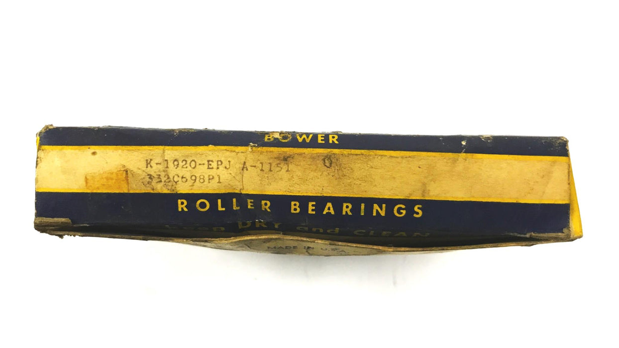 Bower 5-1/2 inch Flanged Roller Bearing Set K1920-EPJ NOS