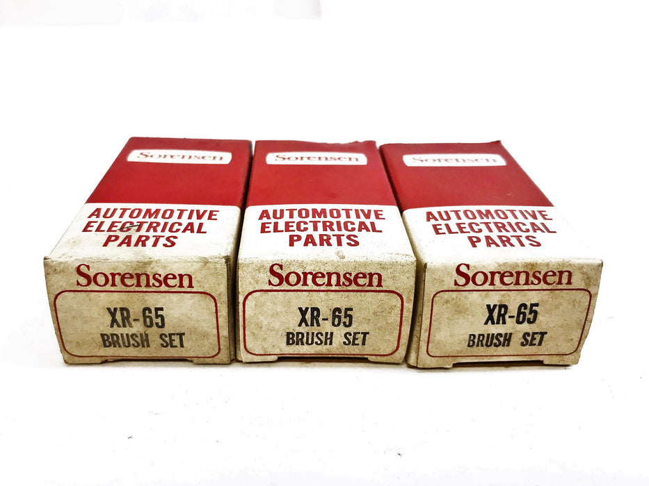 Sorensen Alternator Brush Set XR-65 [Lot of 3] NOS