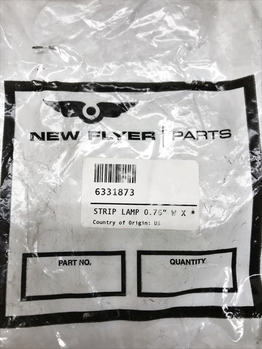 New Flyer Strip Lamp 6331873 NOS
