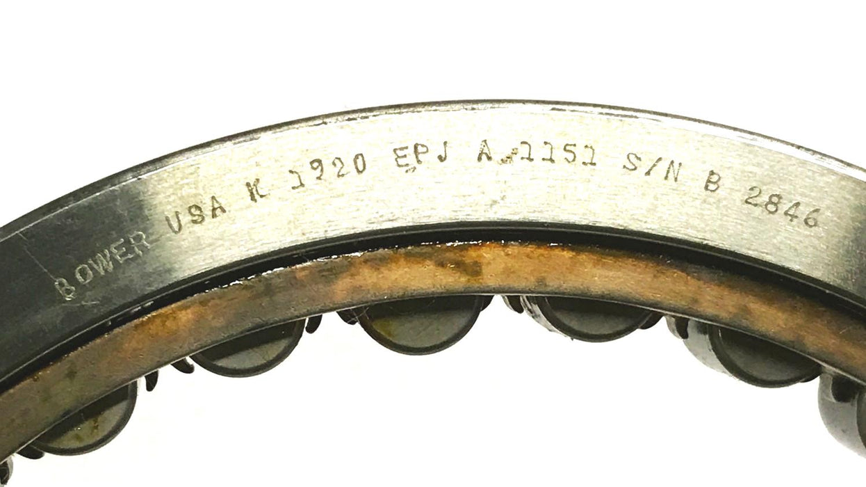 Bower 5-1/2 inch Flanged Roller Bearing Set K1920-EPJ NOS