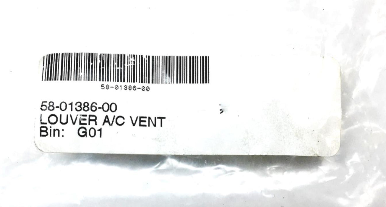 Unbranded Louver A/C Vent 58-01386-00 [Lot of 2] NOS