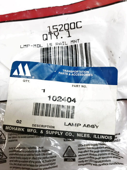 Truck-Lite\Mohawk Lamp Assembly 15200C (102404) [Lot of 3] NOS