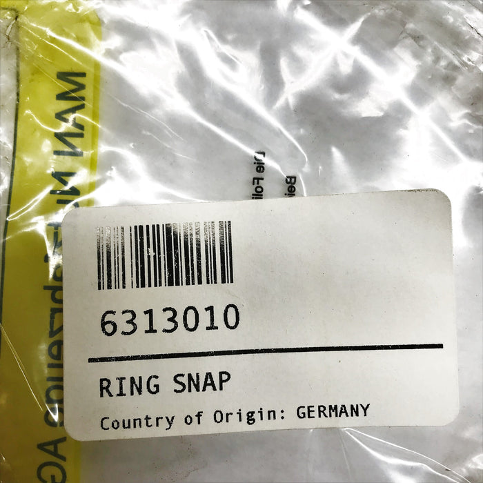 MAN\New Flyer Snap Ring 06.29029-0206 (6313010) [Lot of 6] NOS