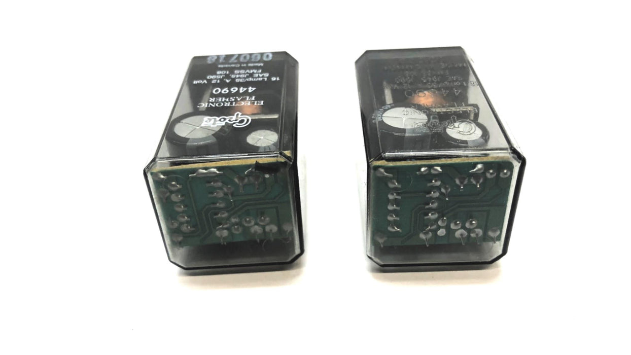 Grote 12 Volt 2 Pin Flasher 44690 [Lot of 2] NOS