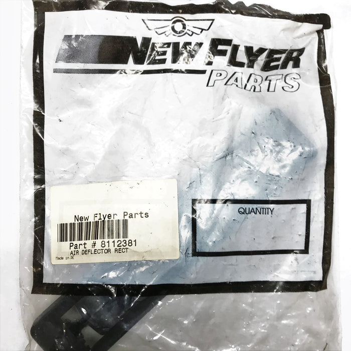 New Flyer Air Deflector 8112381 [Lot of 2] NOS