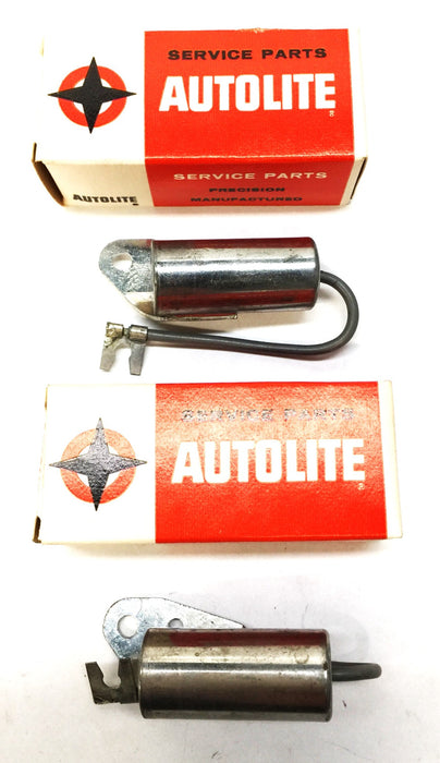 Autolite Ignition Condenser DC-12 [Lot of 2] NOS