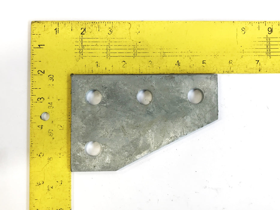 Cooper B-Line 4 Hole Corner Gusset Plate, Box of 25, B142HDG NOS