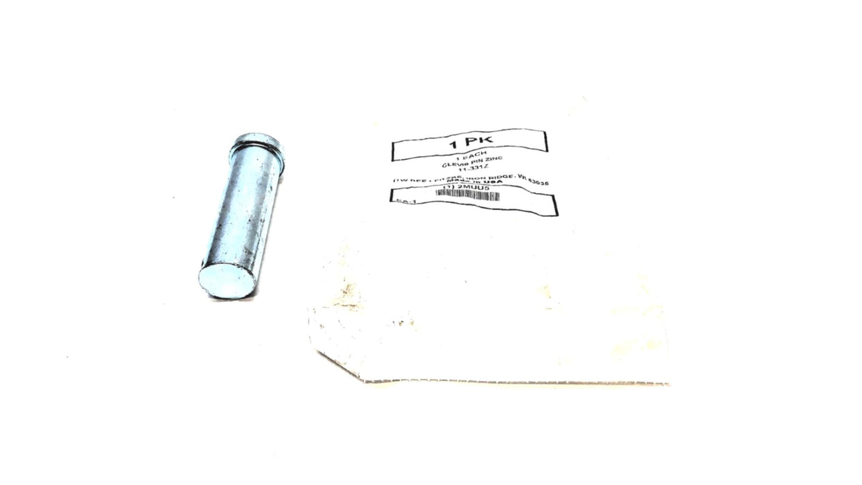 ITW BEE LEITZKE Zinc Clevis Pin 11-331Z NOS