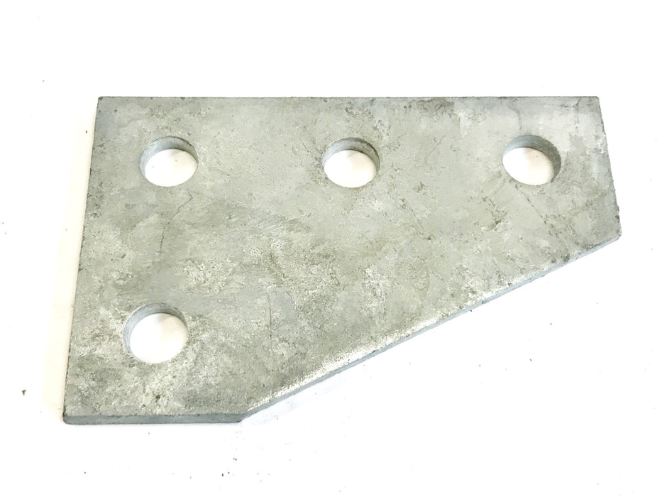 Cooper B-Line 4 Hole Corner Gusset Plate, Box of 25, B142HDG NOS
